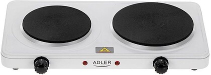 G-78865 78865 FOGÃO ELÉTRICO DUAS QUEIMADORES 2500 W BRANCO, 46 x 26,5 x 7 cm