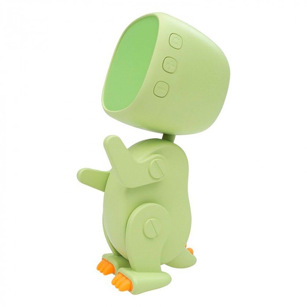 Relógio despertador recarregável modelo robo dino G-69080