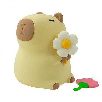 G-31256 : 31256 Lâmpada noturna led rgb recarregável modelo capivara florista