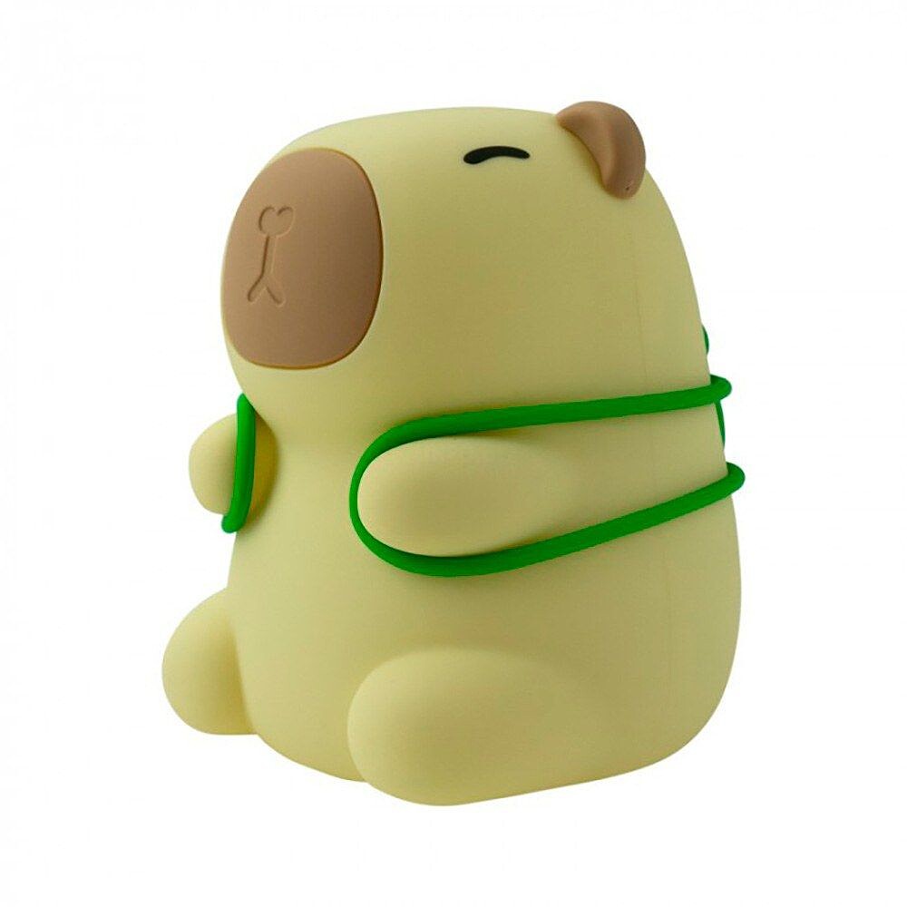 Lâmpada noturna led rgb recarregável modelo capivara turista G-31257