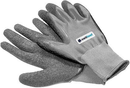G-75705 : 75705 LUVAS DE JARDIM CELLFAST CINZA TAMANHO 9 (L) CELLFAST