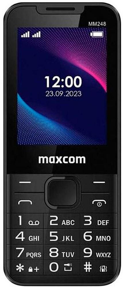 L : Maxcom MM248 2.4INCH 4G Phone Black