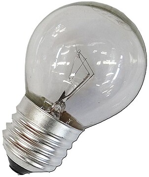 G-35123 : 35123 LÂMPADA INCANDESCENTE ESFÉRICA CLARA 60W E27 (APENAS USO INDUSTRIAL)