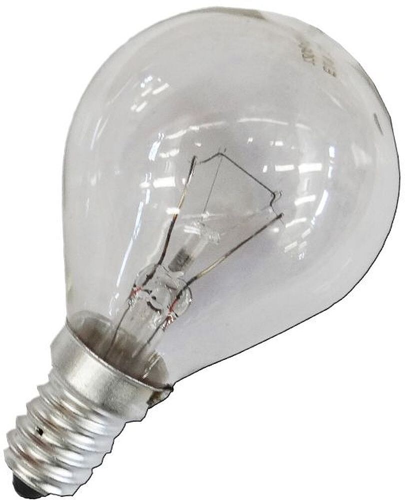 Lâmpada Incandescente Esférica Clara 60W E14 (Apenas para Uso Industrial) G-35127