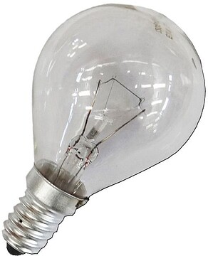 G-35127 : 35127 LÂMPADA INCANDESCENTE ESFÉRICA CLARA 60W E14 (APENAS PARA USO INDUSTRIAL)