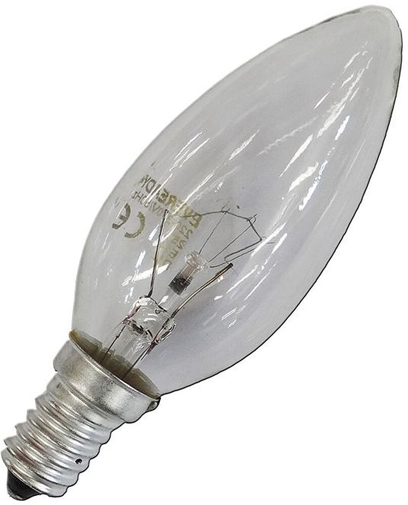 Lâmpada Incandescente Vela Clara 60W E14 (Apenas para Uso Industrial) G-35143