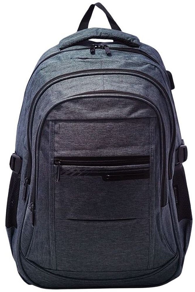 Mochila Portatil UNICROSS Space 18.5 Gris USB/Compartimento ACOLCHADO/42X29X23CM 62.3600.2