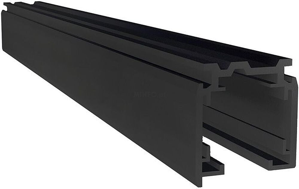 Carril Trifásico Preto 2MTS G-32237