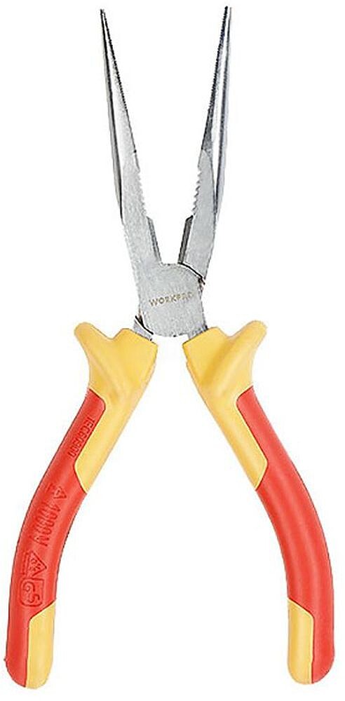 Alicates de ponta larga isolados VDE de 6” WORKPRO G-21124