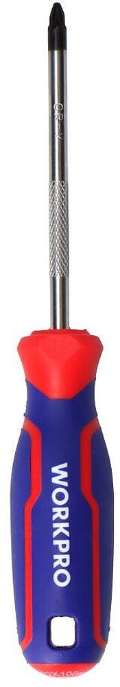 Chave de Cabeça Pozi PZ1 x 100mm WORKPRO G-21030