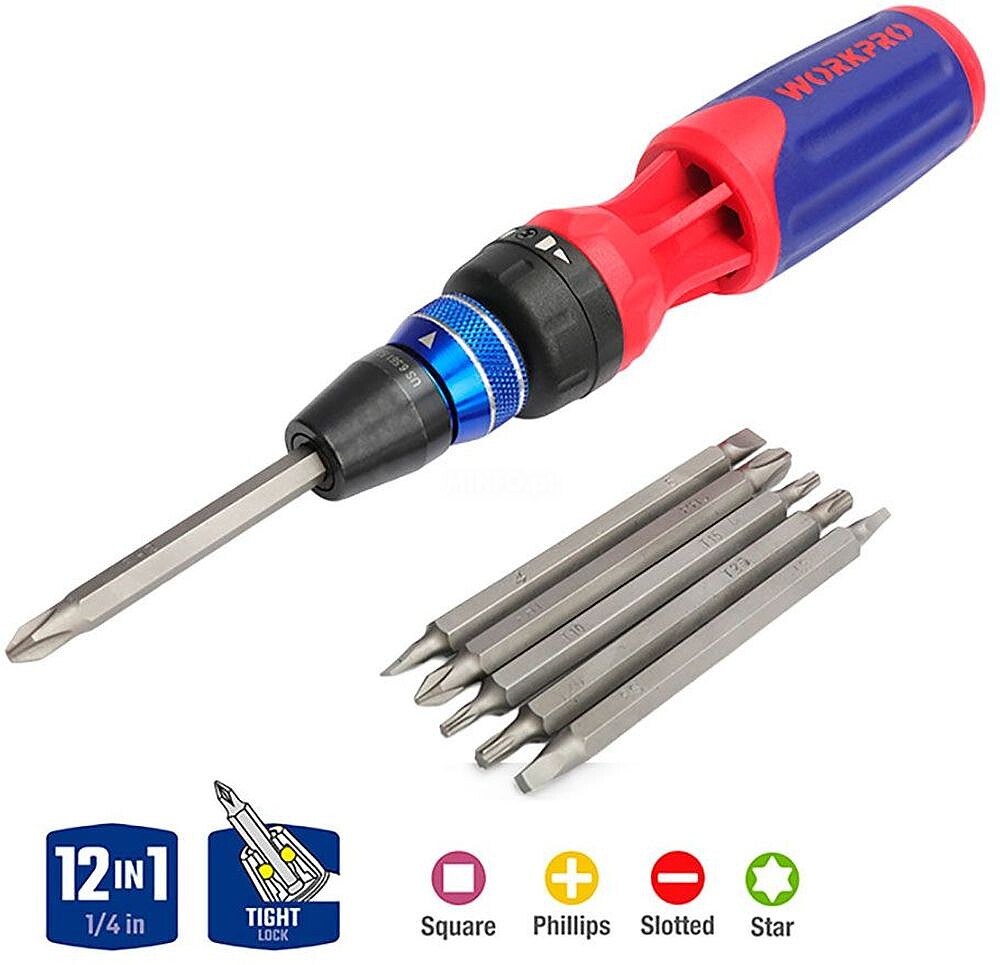 Chave de Fenda Catraca 12 em 1 G-21226