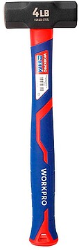 G-21637 21637 MARTELO DE PEDREIRO COM CABO DE FIBRA DE VIDRO, 2000 g