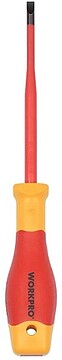 G-21106 : 21106 CHAVE DE FENDA ISOLADA PLANO 05X30X100mm WORKPRO
