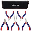 Jogo de 5 Alicates Miniatura Workpro G-21112