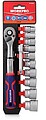 Jogo de 12 Chaves de Cabo de 3/8” Workpro G-21138