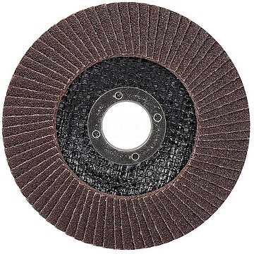 G-21556 21556 DISCO DE LÂMINAS PLANO DE ÓXIDO DE ALUMÍNIO T27, Ø115 x 22 mm, GRÃO 80