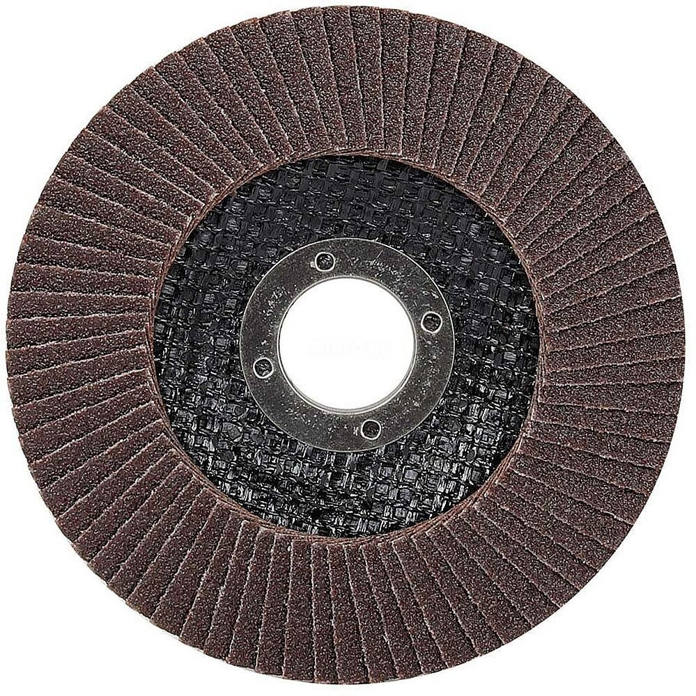 Disco de Lamelas Plano Óxido de Alumínio T27, Ø115 x 22,2 mm, Grão 120 G-21554
