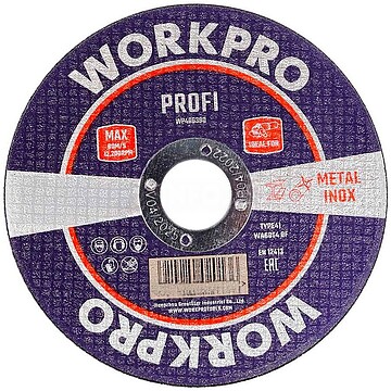 G-21365 21365 DISCO DE CORTE, AÇO INOXIDÁVEL, PROFI; Ø125 x 1,6 x 22,2 mm