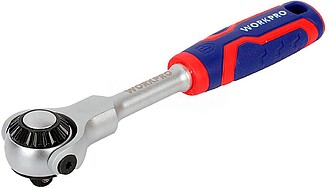 G-21493 21493 CABEÇA ARTICULADA DE CARRACA 1/4”, 72 DENTE...