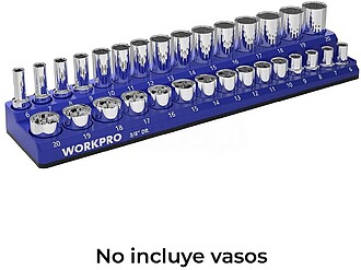 G-21385 21385 ORGANIZADOR MAGNÉTICO VAZIO PARA COPOS DE 3/8...
