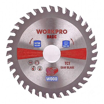 21576 DISCO DE SERRA CIRCULAR TCT PARA MADEIRA, BASIC, Ø125 x 22,2 mm x 36 DENTES