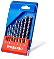 Brocas para Alvenaria, Básico, Ø3,00 - Ø10,00 mm, Jogo 8 Peças 21484