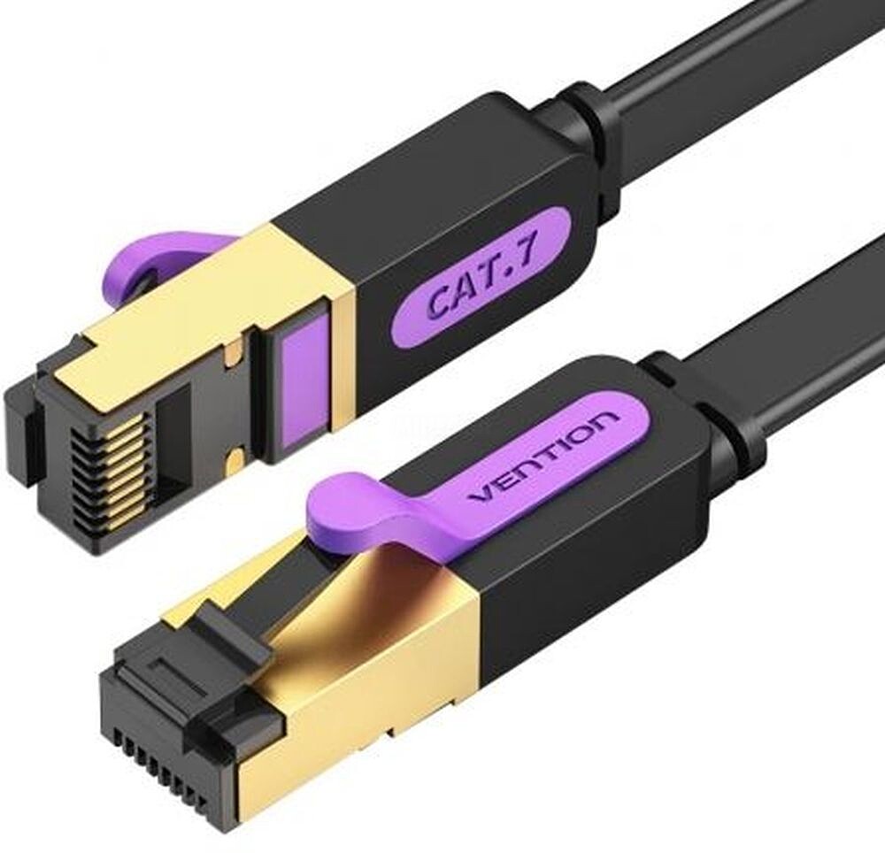ICABN: Cabo de Rede RJ45 STP Vention ICABN Cat.7/ 15m/ Preto