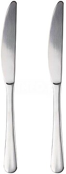 G-14648 : 14648 CONJUNTO 2 unid. FACA Aço INOX RECICLADO BRILHO NATURAL SG7769 SAN IGNACIO