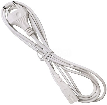 HJ4411WHEUX : HyperJuice - Cabo de extensão de alimentação - power IEC 60320 C7 para NEMA 1-15 - 2 m - branco - Europa