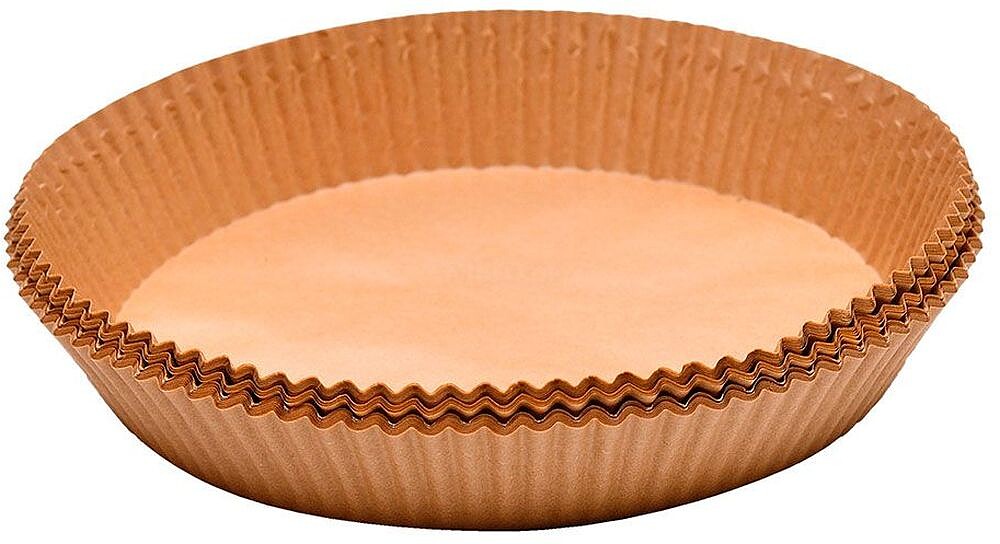 Bandeja de Papel Redonda para Fritadeira de AR Foodies MP, Ø20 x 4,5 cm, 50 uds G-14477