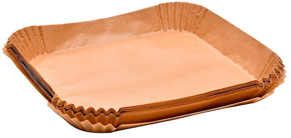 Bandeja de Papel Quadrada para Fritadeira de AR Foodies MP, 26 x 26 cm, 50 unid G-14480