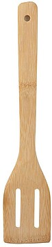 14443 ESPÁTULA RANHURADA DE BAMBU, EXPERT, 30 x 6 cm
