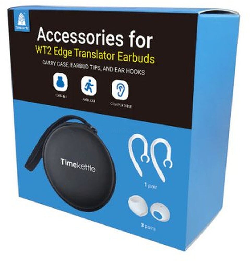 Estuche Protectores Timekettle Auriculares WT2 Estuche Puntas Protectora Ganchos Orejas