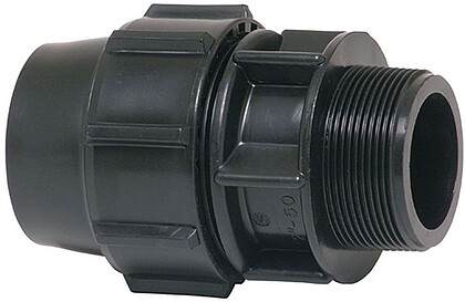 G-27013 : 27013 ENLAÇAMENTO MISTO ROSCA MACHO POLIPROPILENO 20 mm x 1/2”