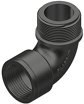 G-27043 : 27043 COTOVELO 90° ROSCA MACHO/FÊMEA POLIPROPILENO 1/2”