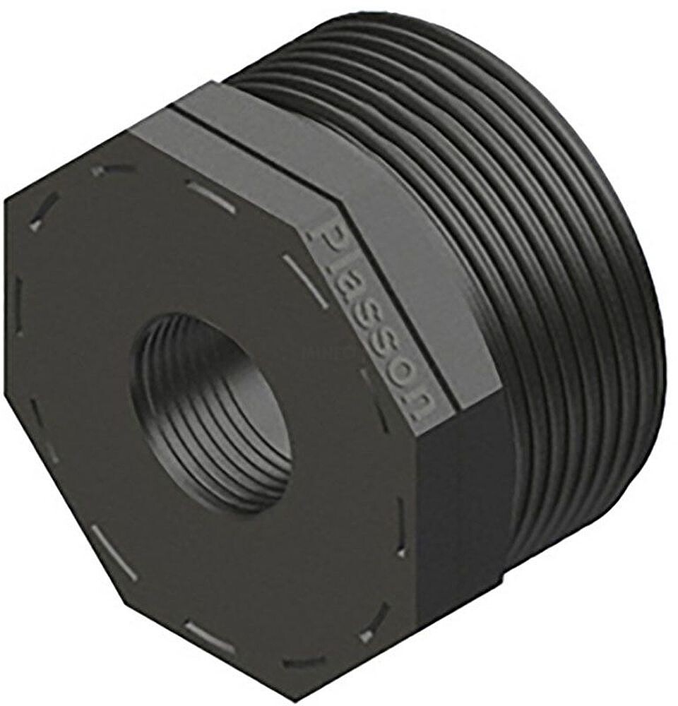 Redução Rosca Macho/Fêmea Polipropileno 3/4” x 1/2” G-27034