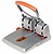 RAPID orificios de 4 agujeros HDC150/4 150 folhas Orange/Gris Topo Papel 23223100 : ES23223100 - imagem 1