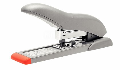 Rapid Fashion HD70 Agrafador de Grossas - Até 70 Folhas - Grampeamento Fechado - Utiliza Agrafadores 9/8-10, 23/8-10 - Cor Cinzento/Laranja 21281405