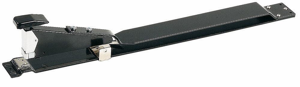 Grampeador de Braço Largo Rapid HD16 - Até 40 Folhas - Grampeamento Fechado e Aberto - Profundidade de Entrada de Papel 400mm - Preto