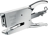 Rapid K1 Grampeador de Tenaz Metálica - Até 50 Folhas - Grampeamento Aberto e Fechado - Cor Cromada 10510601