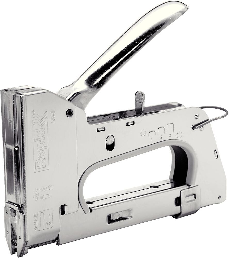 Pistola de Agrafar Rapid Mod. R36 (Agrafe Cabo) Cromado 20511811
