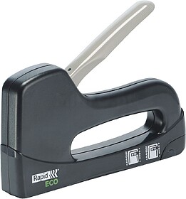 24821700 : Grapadora rapid clavadora eco color negro utiliza...
