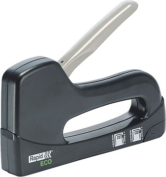 24821700 : Grapadora rapid clavadora eco color negro utiliza grapas nº 13 y nº 53 Grapadora rapid clavadora eco color negro utiliza grapas nº 13 y nº 53
