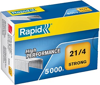 Caixa Rápida de 5000 Grampas 21/4 - Fio Reforçado Galvaniz...
