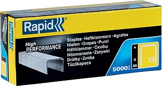 es11825700 : Agrafes Rapid 13/4 mm cx. 5000 galvanizado