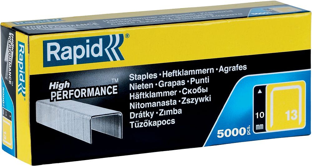 Agrafes Rapid 13/10 mm cx. 5000 galvanizado es11840600