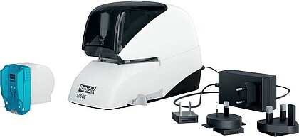 20993212 : 20993212 AGRAFADOR ELÉTRICO MOD. 5050E FLAT CLINCH (CASSETES) -50 FLS : Br/Cinza