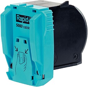 Cartucho Rapid de Grapas R5080 - Grapa Até 80 Folhas de Pap...