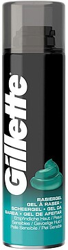 G-95080 : 95080 GILLETTE GEL DE BARBEAR PARA PELE SENSÍVEL 200ml