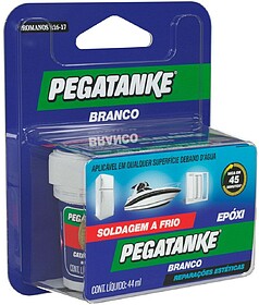 G-95978 95978 COLA EPÓXI BICOMPONENTE BRANCA, PORTUGUÊS, 4...